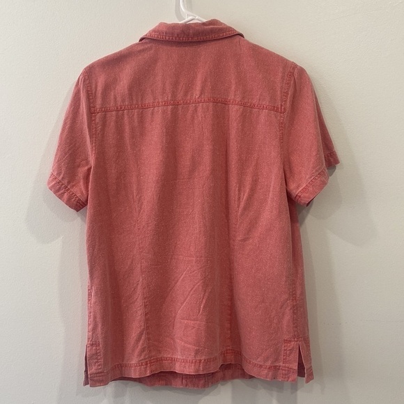 100% Silk Button Up Top - Picture 8 of 13